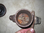 Who needs brake fluid? The whole system is bone dry, I'm sure the wheel cylinders must have leaked and it's been dry for many, many years.