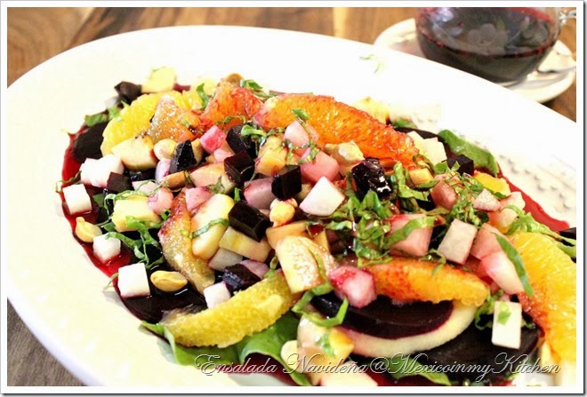 Ensalada Navideña Mexican Christmas Salad Ensalada Navideña Mexican Christmas Salad