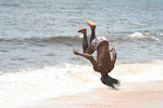Capoeira on the beach, Caraiva, Brazil