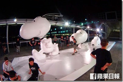 The Making of... Snoopy X Hong Kong - Dream Exhbition 2014 (via Apple Daily) 04