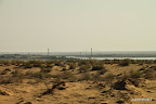 Bridge over the Amu Darya into Turkmenistan, east of Gazojak