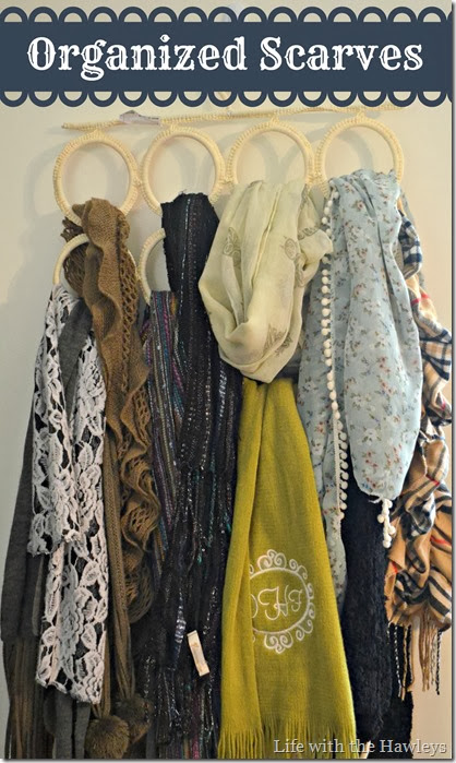 Organized Scarves