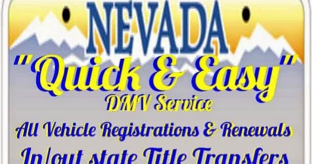 DMV Vehicle Registration Las Vegas Nevada: Automotive Title Transfers