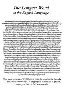 Alizul: TOP 10 LONGEST WORDS IN THE ENGLISH LANGUAGE