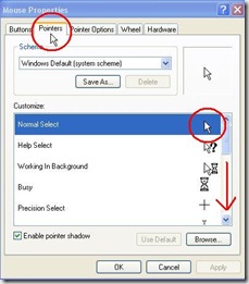 ... Guide For The Computer Beginner: How-To change mouse cursor or pointer