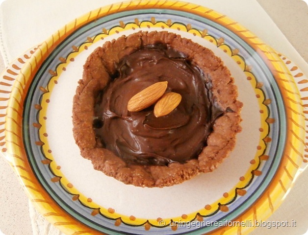 crostatine cioccolato senza burro uova panna olio avocado giada de laurentis