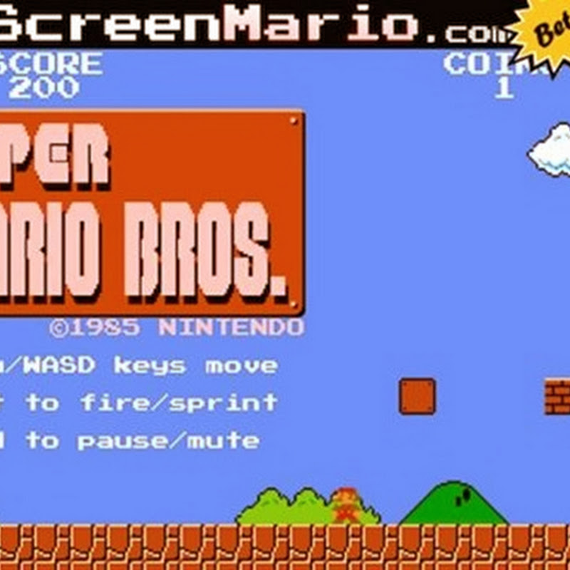 Full Screen Mario ist ein tolles Browserspiel