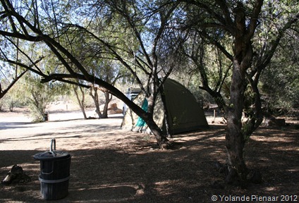 Campsites, Augrabies Falls Park