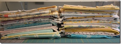 on the cutting table on the cutting table