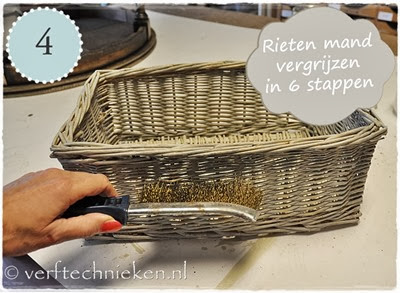 verftechnieken.nl mandje vergrijzen stap 04 verftechnieken.nl mandje vergrijzen stap 04