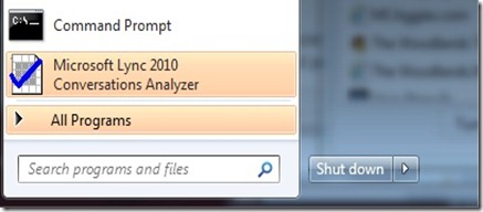 lync add-in - conv ana - start lync add-in - conv ana - start