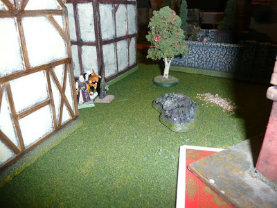 Matriarch and Skink Priestess chase Guillame's killer into an clearing. Wait, what's that card over there? Matriarch and Skink Priestess chase Guillame's killer into an clearing. Wait, what's that card over there?