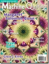 Machine Quilting Unlimited, July 2013 Cover MQU-13-07-July-Cover