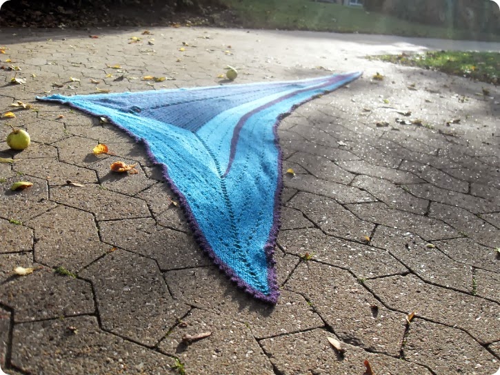 Color Craving - Stephen West Mystery Shawl 2013