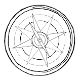 DIBUJOS DE BRUJULAS PARA COLOREAR