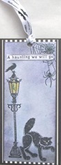 Halloween Bookmarks2011 lamppost w cat Halloween Bookmarks2011 lamppost w cat