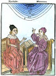 Woodcut From Pierre Dailly Concordantia Astromonie Cum Theologia