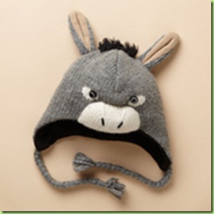 kids donkey thinking cap hat