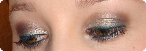 amu mac satin taupe, gazette grey, dreammaker, mac siahi fluidline 2