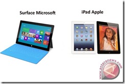 perbandingan tablet surface dengan ipad