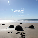 Moeraki Boulders - Enroute to Christchurch, New Zealand