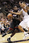 lebron james nba 101009 mia at sas 06 Heat Beat OKC. Lose First Game to Spurs. LeBrons new Soldiers.