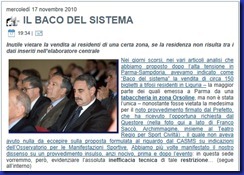 il baco del sistema 17 11 2010