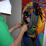 Dizzy Gars Pins the Bat Signal