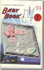 Australian Home Jouranl Baby Book No.4 Australian Home Jouranl Baby Book No.4