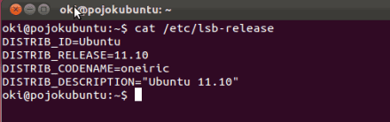 cat-lsb-release