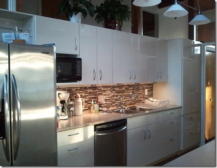 The new backsplash The new backsplash