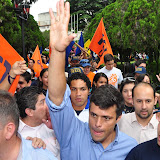 (06.12.11) Estuvimos en Mérida llevando nuestro mensaje de Paz, Bienestar y Progreso a todos los merideños que anhelan vivir en La Mejor Venezuela, el país que será Territorio Seguro y que impulsará con orgullo el sello "Hecho en Venezuela". Construyendo La Mejor Venezuela en Mérida