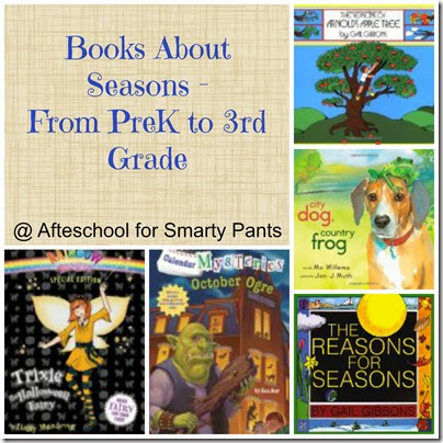 Afterschool for Smarty Pants: Books about Seasons