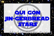 qui gon jingerbread stars