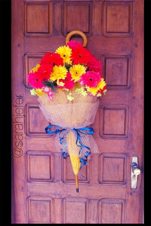 decorando a casa - enfeite com flores