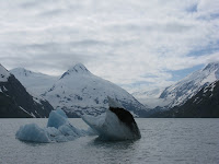 Ice in Portage Lake