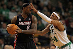 lebron james nba 130127 mia at bos 01 Closer Look at Nike LeBron X Black Suede PE by Nike Sportswear