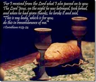 communion-scripture 1 Cor 11
