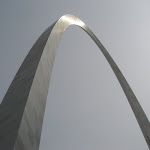 The St Louis Arch as we're right next to it 03192011b