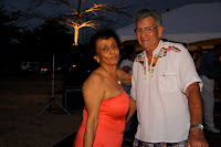Bev and Raymond shaking their groove thing