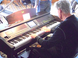 Ian Jackson gave the Clavinova a good 'airing'