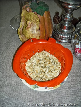 Roasted Pumpkin Seeds!