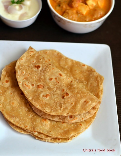 How To Make Soft Chapati/Chapathi Recipe Chitra's Food Book