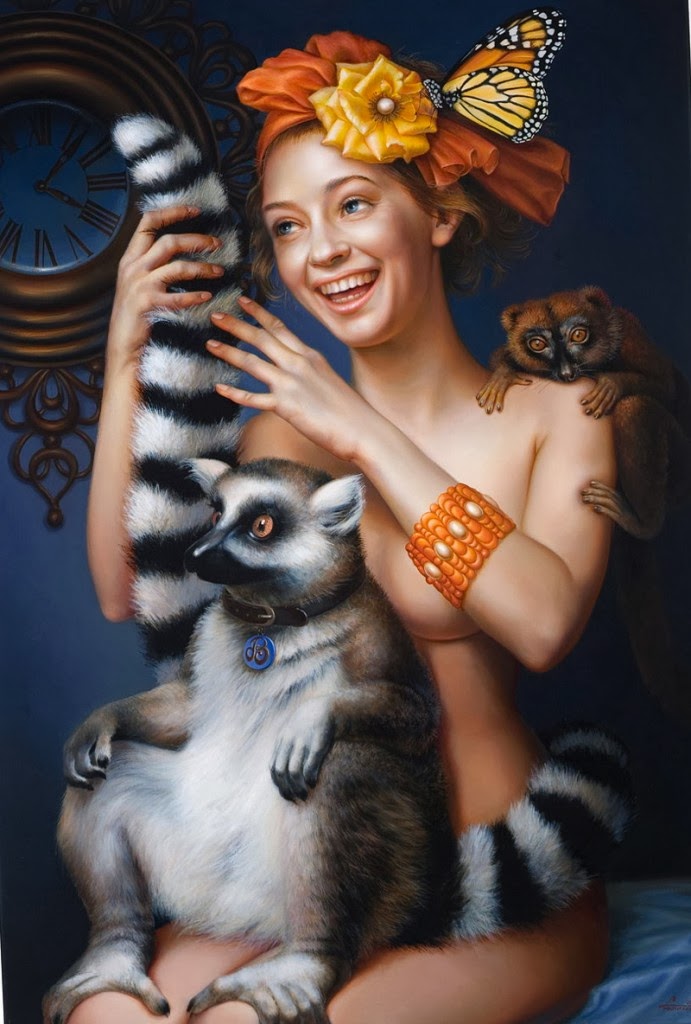 Девушки и их животный внутренний мир (10 фото) | Картинка №2