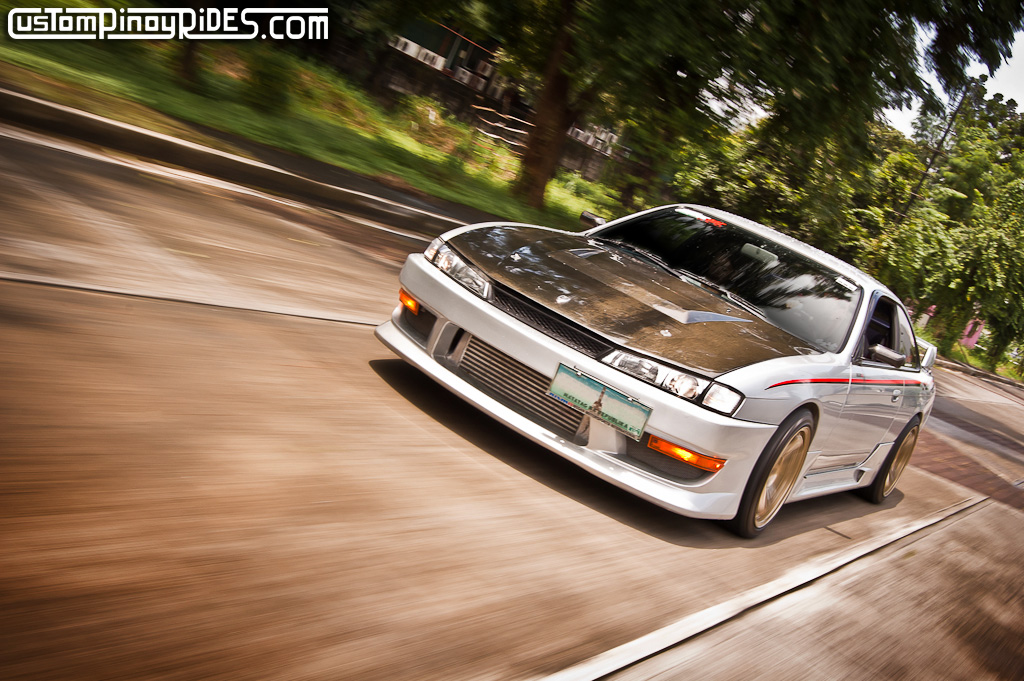 Ezik Ulanday Nissan S14 Silvia Custom Pinoy Rides Rolling Shot