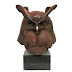 Object: 22380 - Dediceted to Zoë, the European Eagle Owl - 36 x 23 x 16 cm - € 2500,=