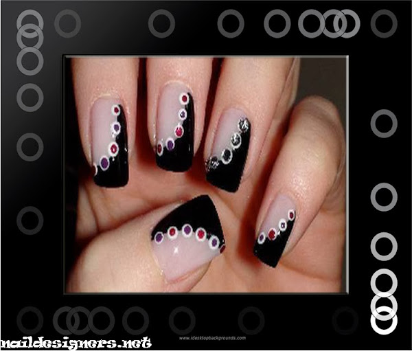 Black And White Nail Art Designs Black And White Nail Art Designs
