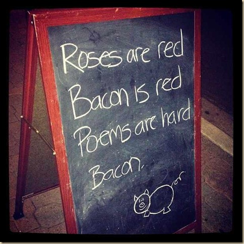 bacon poem