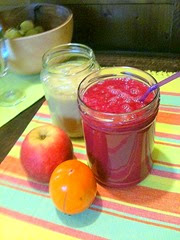 smoothie et compote