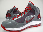 Releasing Now: 393320 002 Grey / Red OSU Nike LeBron VII TB nike air max lebron 7 gr grey white red 2 10 Releasing Now: 393320 002 Grey / Red OSU Nike LeBron VII TB